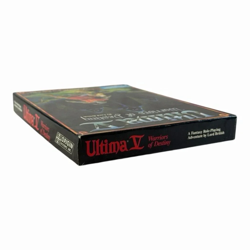 1988‎ Vintage Origin ULTIMA V Warriors of Destiny IBM PC Complete w/ MAP Amulet